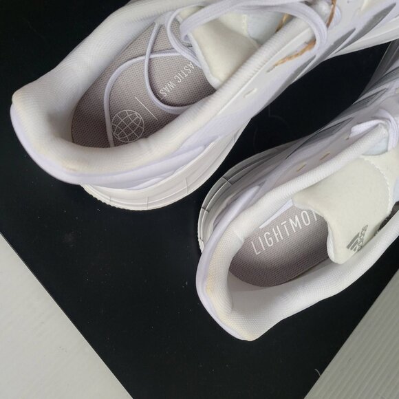 ADIDAS WOMEN'S DURAMO 10 RUNNING COURSE A PIED SNEAKER SHOES WHITE MESH SIZE 10 - Picture 7 of 9